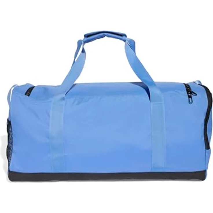 adidas Performance LINEAR DUFFEL M Sporttasche, Schwarz, mit mehreren Fächern und verstellbarem Schulterriemen, aus 50% recycelten Materialien – Bild 2