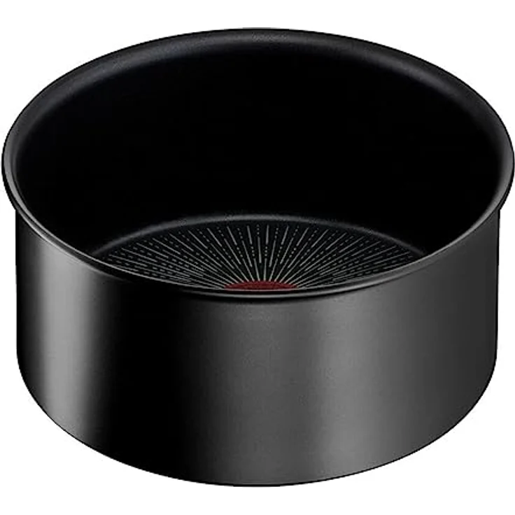 Tefal Ingenio Unlimited Kochtopf, 18 cm, abnehmbarer Griff, stapelbar, antihaftbeschichtet, Induktion, schwarz – Bild 1