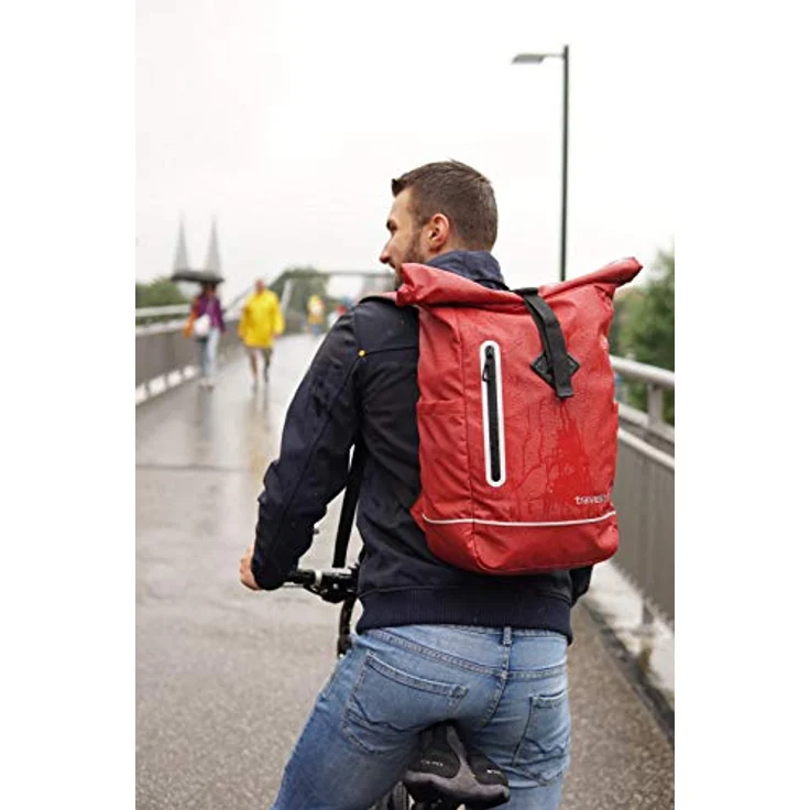 travelite Basics Roll Up Rucksack Plane, 48 cm – Bild 2