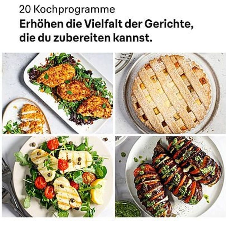 Braun MultiFry HF 5075I BK 3-in-1 Heißluftfritteuse, 2000 W, PFAS-freie Keramikbeschichtung, 6 l Fassungsvermögen, 20 Kochprogramme, schwarz – Bild 6