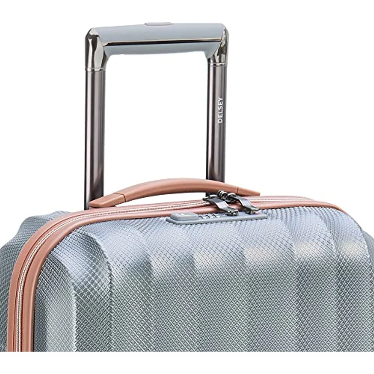 Delsey Paris ST TROPEZ 4 DOPPELROLLEN KABINENTROLLEY SLIM LINE 55 CM, DELSEY PARIS, Koffer mit viel Stauraum und praktischen Fächern, schwarz – Bild 3