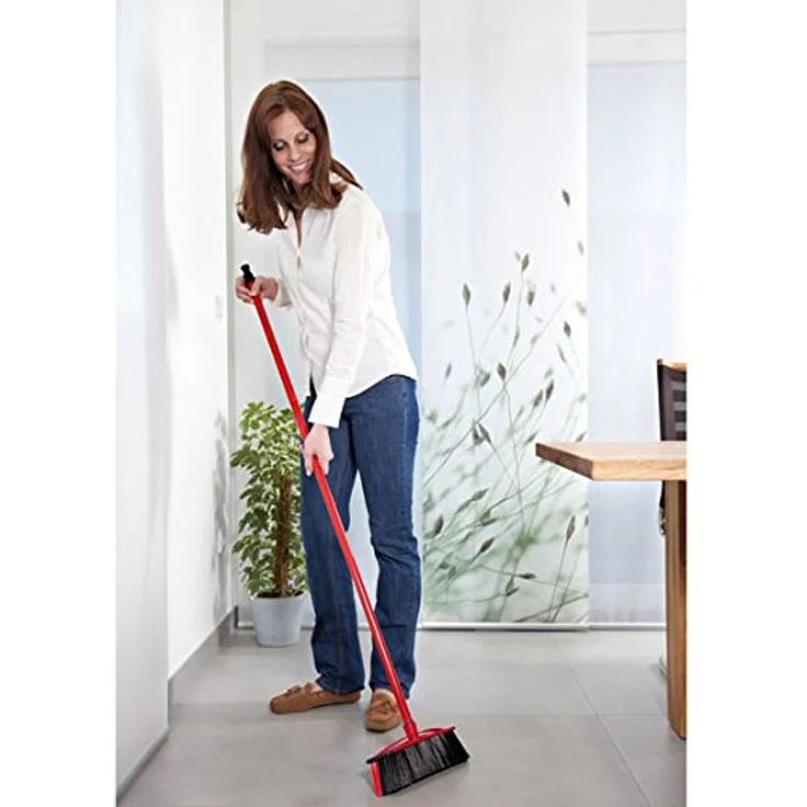 Vileda EasyWring & Clean Komplett-Set, Wischmop und Eimer mit PowerSchleuder sowie extra 3Action Besenkopf – Bild 7