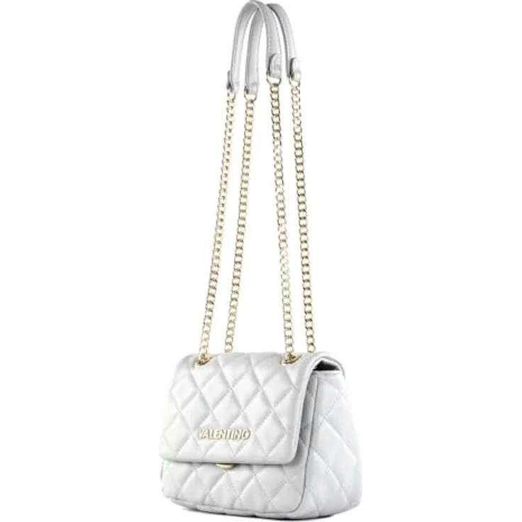 VALENTINO BAGS Ocarina Umhängetasche, Schultertasche 18.5 cm mit eleganter Steppoptik, Farbe Perla – Bild 2