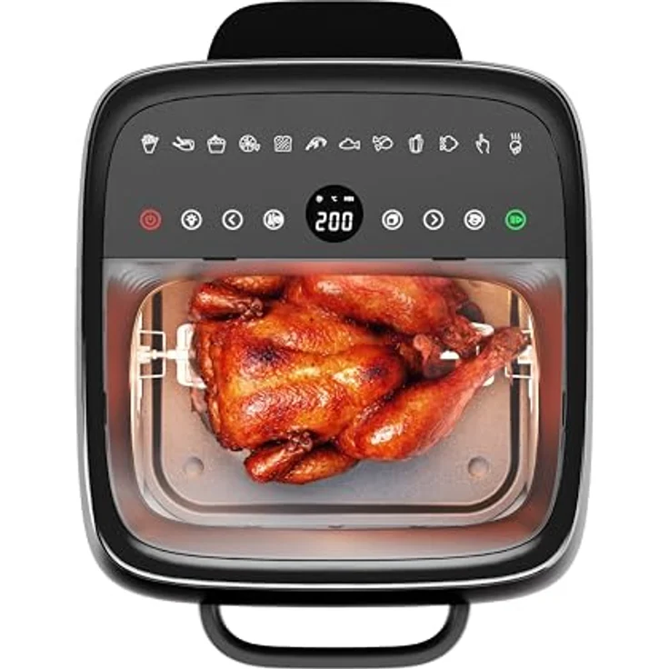 Princess Airfryer Oven Vision, 12,6 L Heißluftofen, 1800 W, Sichtfenster, einfache Reinigung, multifunktional – Bild 2