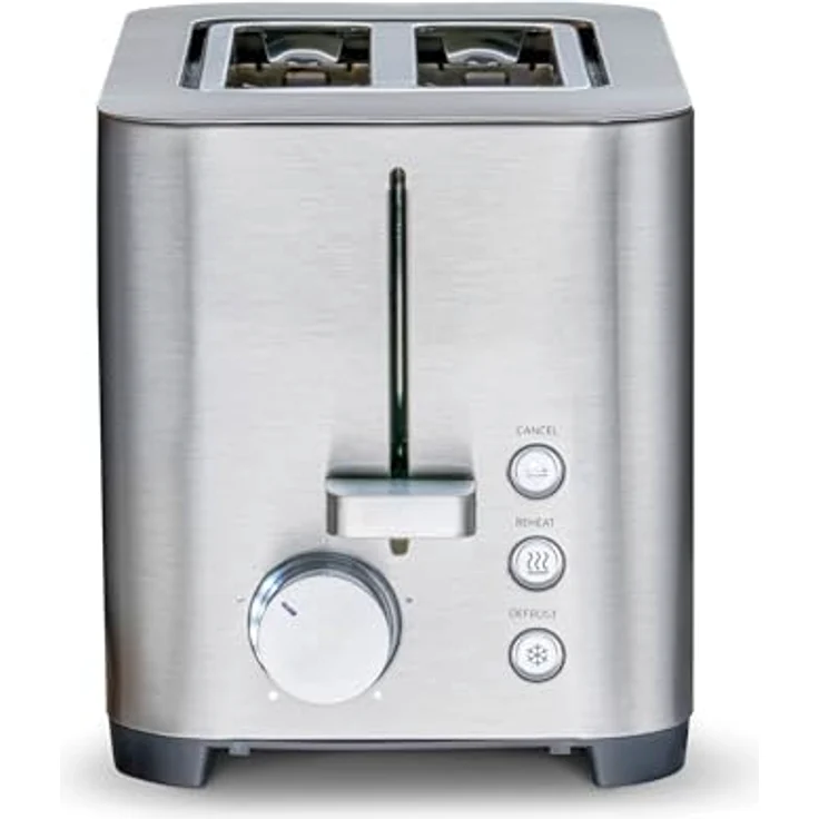 Caso Toaster 1917 Classico T2 Duo Toaster, 2 Scheiben, Silber, 850 Watt, 5 Bräunungsstufen – Bild 4