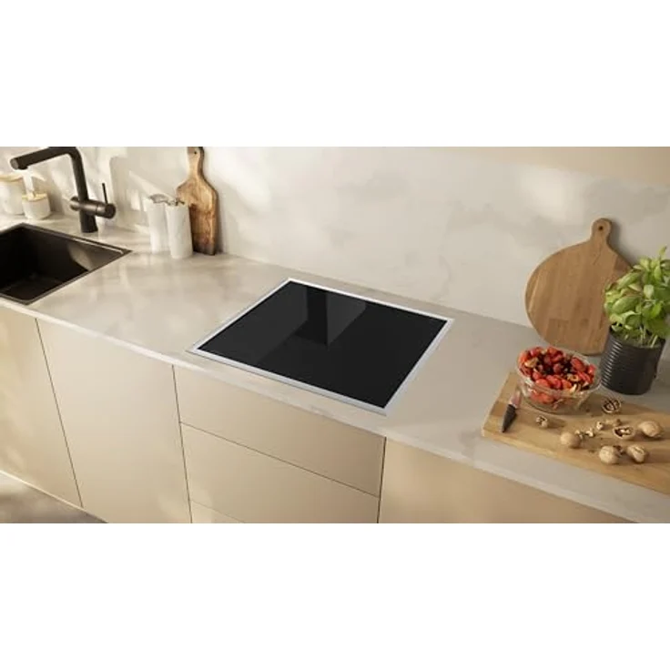 Neff Backofen-Set B2CCJ7AK3 + T58SHF1L0, Einbau, Induktionskochfeld BTX48PIB0, Schwarz, CircoTherm®, Pyrolyse, 71 l Volumen, 4 Kochzonen – Bild 9