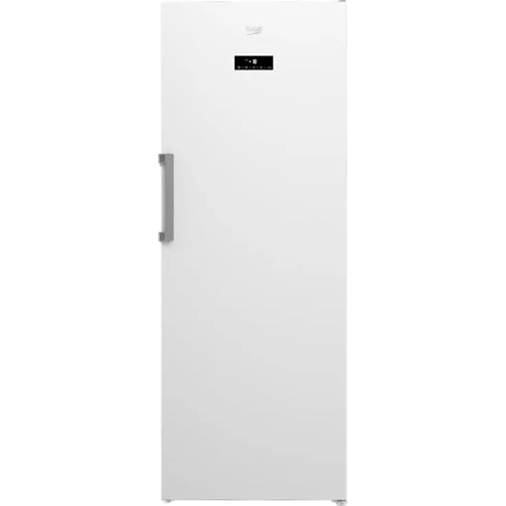 BEKO RFNE448E55W Gefrierschrank, 404 Liter Fassungsvermögen, Energieeffizienzklasse C, freistehend, weiß – Bild 1