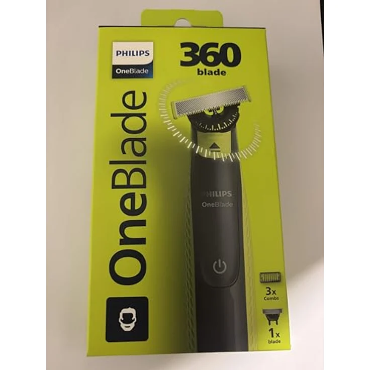 Philips QP2724/23 Haarschneider, 360°-Klinge mit präzisem Schnitt, Schwarz und Grün, inklusive USB-Ladekabel und verstellbaren Kammaufsätzen – Bild 5