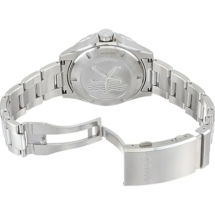 MIDO Automatik-Taucheruhr Ocean Star 600 Blau M026.608.11.041.01, Gehäuse aus Edelstahl, Saphirglas – Bild 3