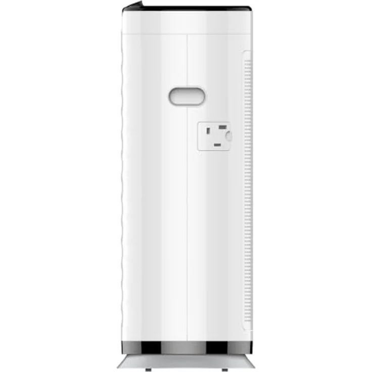 Heinner HPA-600WIFI Luftreiniger, CADR 600 m³/h, für Räume bis 72 m², Touch-Bedienung, WLAN-Steuerung, HEPA-H11-Filter, Weiß – Bild 3