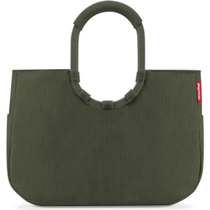 reisenthel Loopshopper L Shopper Tasche, oliv, 100% PET, 46 cm x 25 cm x 34.5 cm