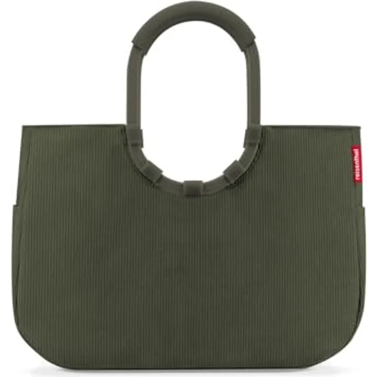 reisenthel Loopshopper L Shopper Tasche, oliv, 100% PET, 46 cm x 25 cm x 34.5 cm – Bild 1