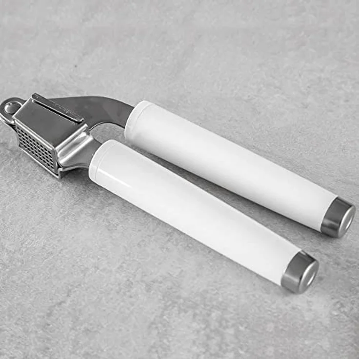 KitchenAid Knoblauchpresse KitchenAid KitchenAid Knoblauchpresse, Herausnehmbarer Korb, spülmaschinentauglich, silber – Bild 5