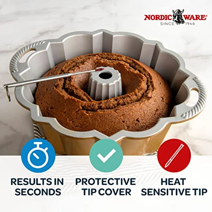 Nordic Ware Backthermometer für professionelle Backenergebnisse – Bild 4