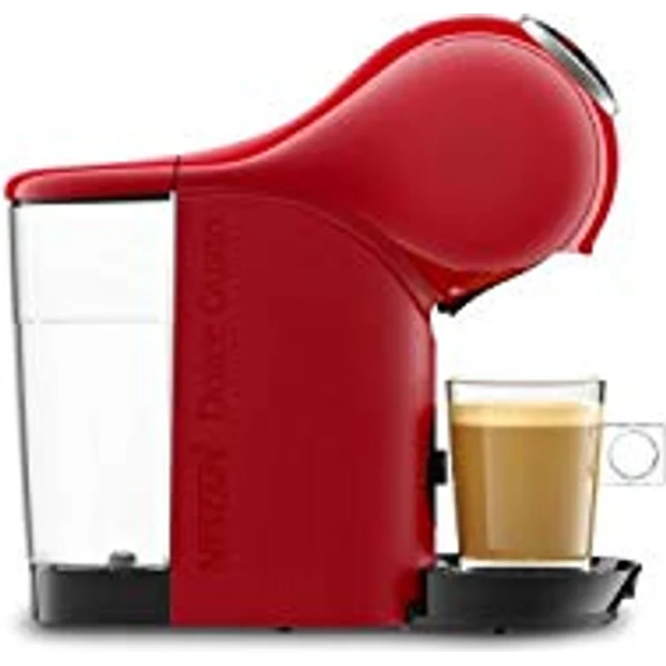 KRUPS Genio S Plus, Espressomaschine mit BooFunction XL für heiße und kalte Getränke, Entkalkungsanzeige, rot, YY4444FD – Bild 4