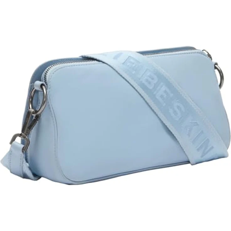 Liebeskind Clarice Umhängetasche M, 100% Leder, 27 cm x 8 cm x 15 cm, blau – Bild 2