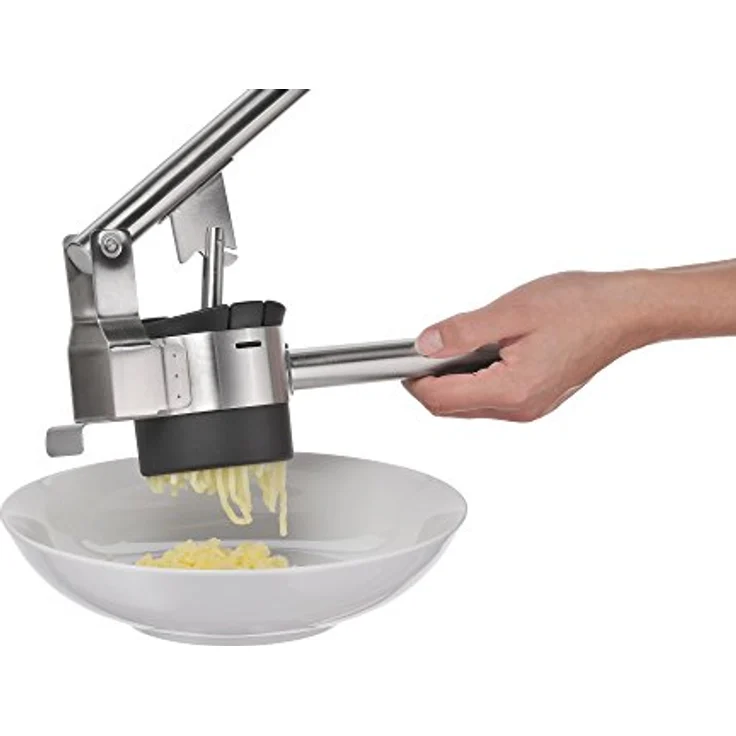 WMF Profi Plus Multipresse 35 x 13,6 x 9,7 cm, Cromargan Edelstahl teilmattiert, Kunststoff, ideal als Kartoffelpresse oder Spätzlepresse, spülmaschinenfest – Bild 6