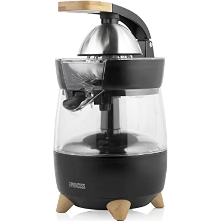 Princess S0Q2Y0SBP2 Pur Zitruspresse, 300W, BPA-frei, 1 Liter, zerlegbar, schwarz (matt) – Bild 1