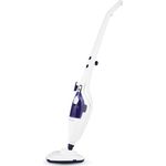 Zeegma Dampfmopp Puur Prime Control 13 in 1, Handdampfreiniger mit 1500 W, 400 ml, klappbar, für Böden, Teppiche, Fliesen, reinigungsmittelfreie Reinigung