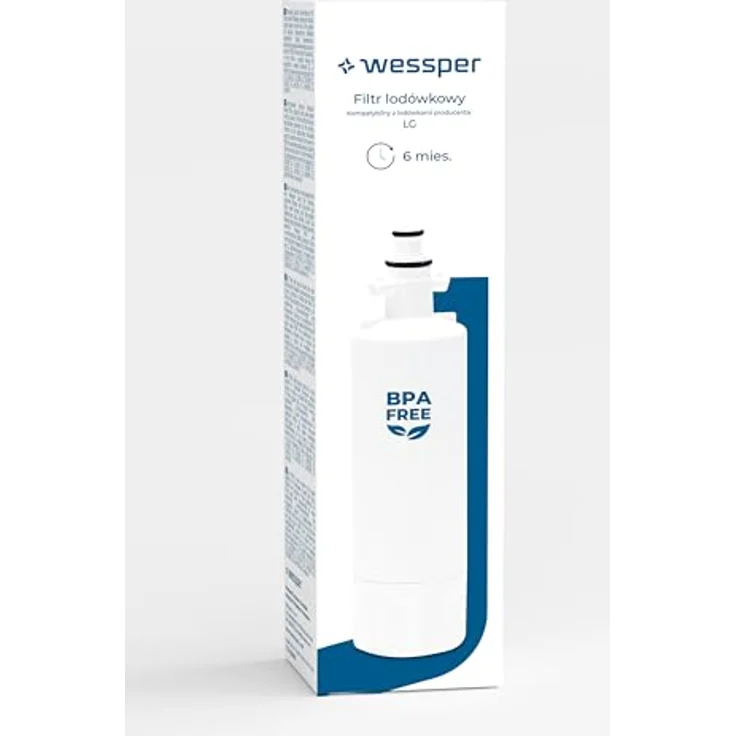 Wessper Aqua Crystalline Kühlschrank Wasserfilter kompatibel Beko 9256712, 4394650100, SBS4K, Blomberg KFD9952PXD, IWD1004ET, KFD9952PXDUK, Lamona HJA6110, LAM6100, 487960000, GSN9440X – Bild 4