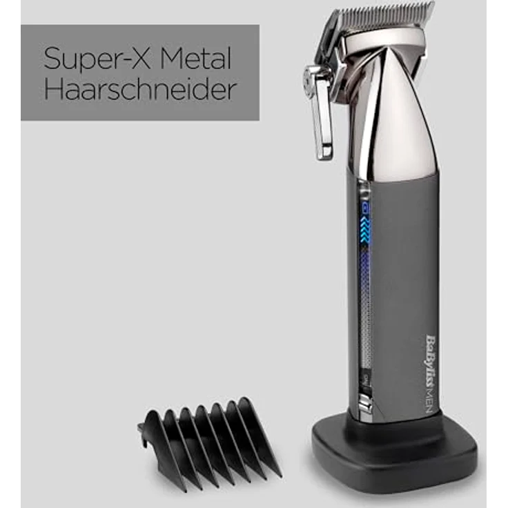 BaByliss E996E Super-X Metal Haarschneider Anthrazit – Bild 4