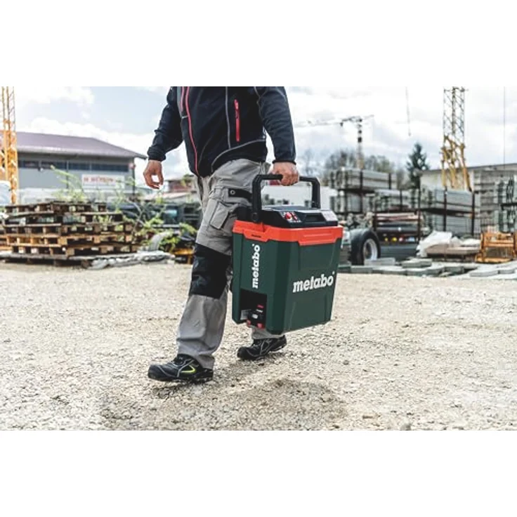 Metabo KB 18 BL SOLO Akku-Kühlbox, 28L, Warmhaltetemperatur, stapelbar, ohne Akku und Ladegerät, grün – Bild 4
