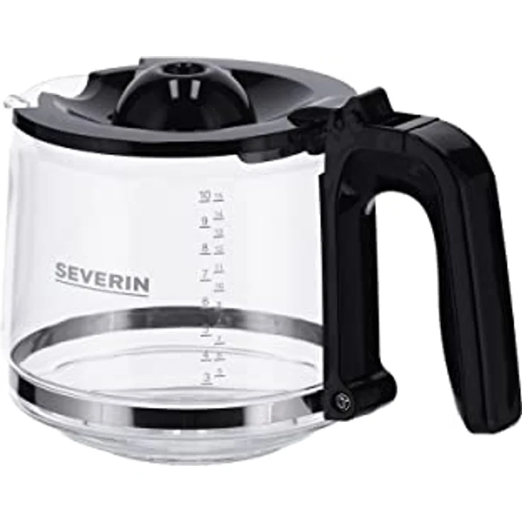 SEVERIN GK 5501 Glaskanne, Glas, Schwarz – Bild 4
