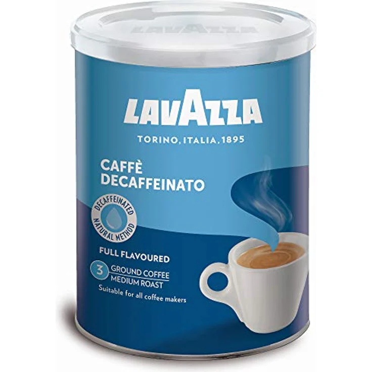 Lavazza Gemahlener Kaffee - Caffè Crema Decaffeinato - 1er Pack (1 x 250g Dose) – Bild 2