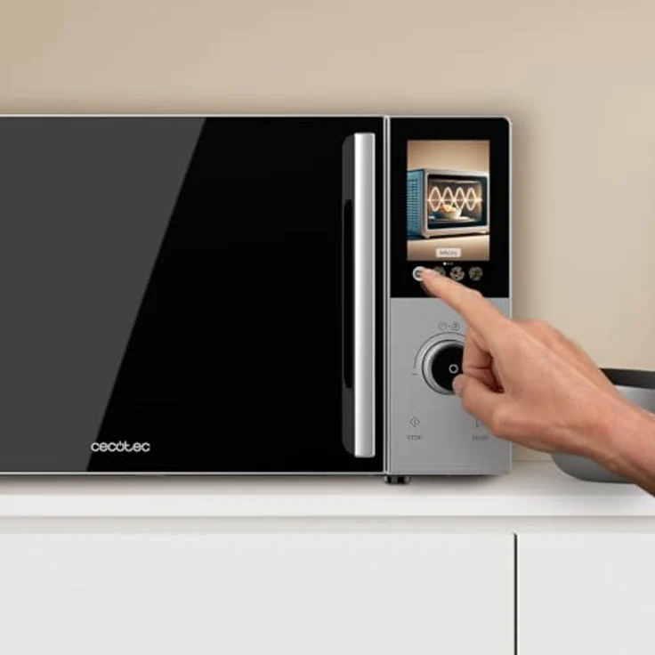 Cecotec Mikrowelle Convection 2500 Touch, 25 Liter, 900 W, mit Grillfunktion und Touch-Bedienung – Bild 3