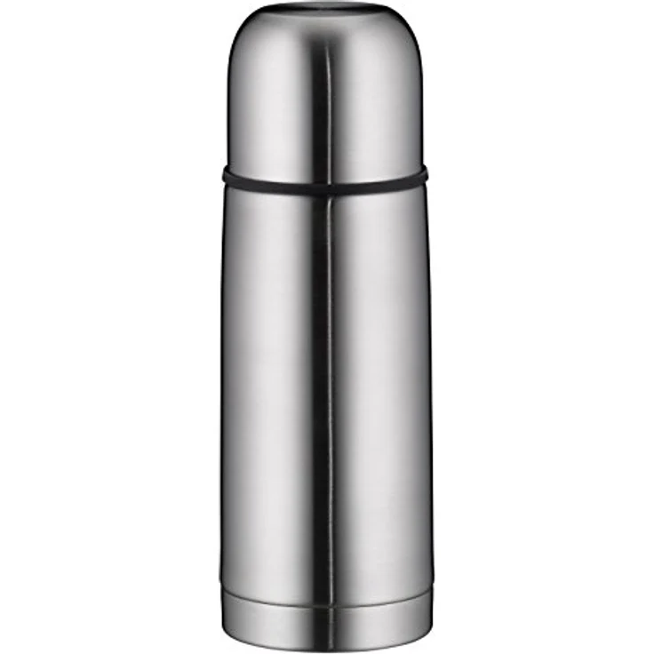 alfi 5457.205.050 Isolierflasche IsoTherm, Edelstahl mattiert, 0,5 Liter, Drehverschluss, 12 Stunden heiß, 24 Stunden kalt, BPA-Free – Bild 2