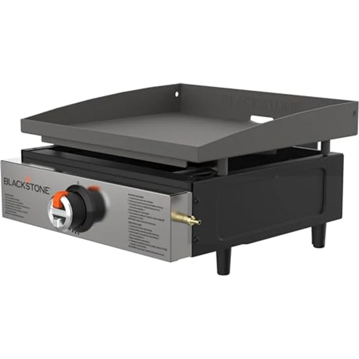 Blackstone 17″ Griddle Tischgrill, 1 Brenner, hochwertiges Design, ideal für flexible Gestaltung – Bild 3