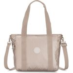 Kipling Asseni S Shopper Tasche 40 cm, Mehrfarbig, Modisches Design mit viel Platz