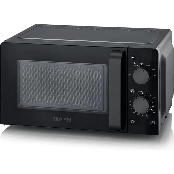 Severin Mikrowelle SEVERIN MW 9587, 20 Liter Garraumvolumen, 800 Watt, silber