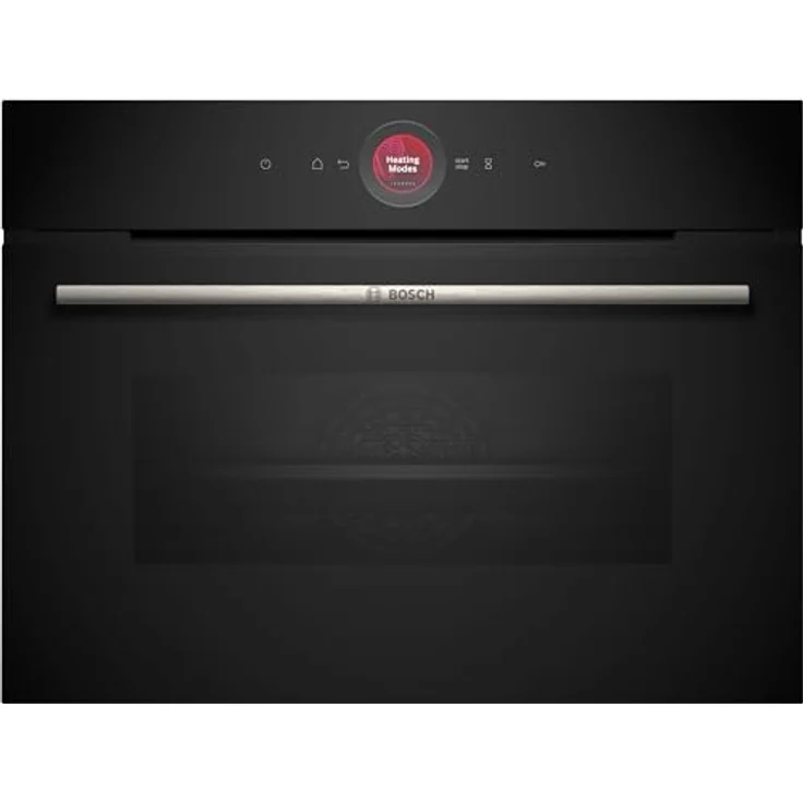 Bosch CBG7341B1, Serie 8 Smarter Einbau-Kompaktbackofen, 60 x 45 cm, Schwarz, Air Fry, Selbstreinigend, Made in Germany – Bild 1