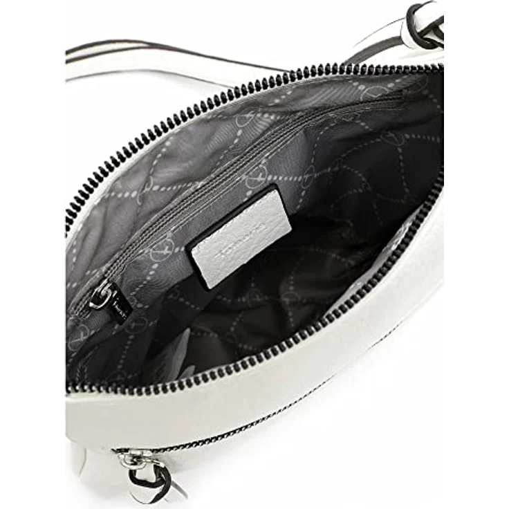 Tamaris Alessia, Handtasche aus Kunstleder mit Reißverschluss, weiß – Bild 4