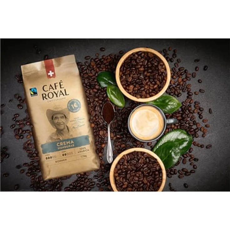 Café Royal Crema Honduras, 1000g Bohnen – Bild 7