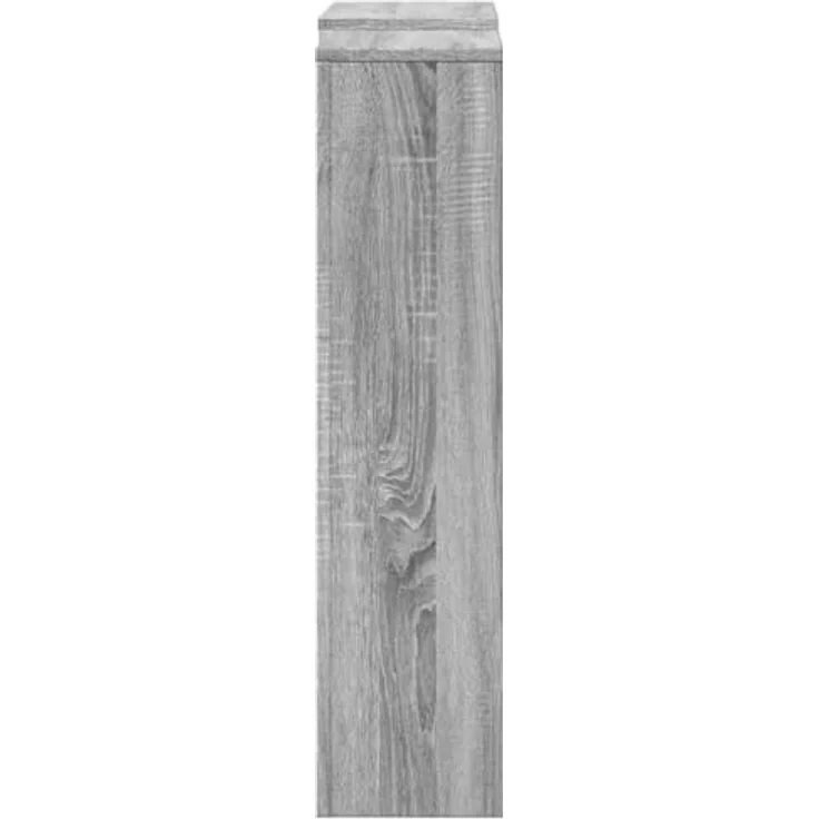 vidaXL Heizkörperverkleidung Grau Sonoma, Holzwerkstoff mit moderner Latten-Optik, 205x21,5x83,5 cm – Bild 8