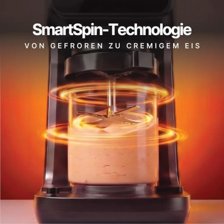 Seeger Eismaschine MultiCream 10-in-1, 1,5 l, 800 W mit digitalem Touchscreen und BPA-freien EasyCups – Bild 5