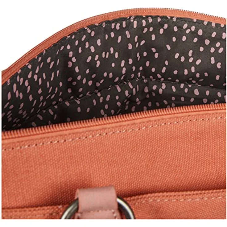Fritzi aus Preußen Izzy02, Canvas Shopper Tasche 32 cm x 11 cm x 38.5 cm, 100% Baumwolle, orange – Bild 3