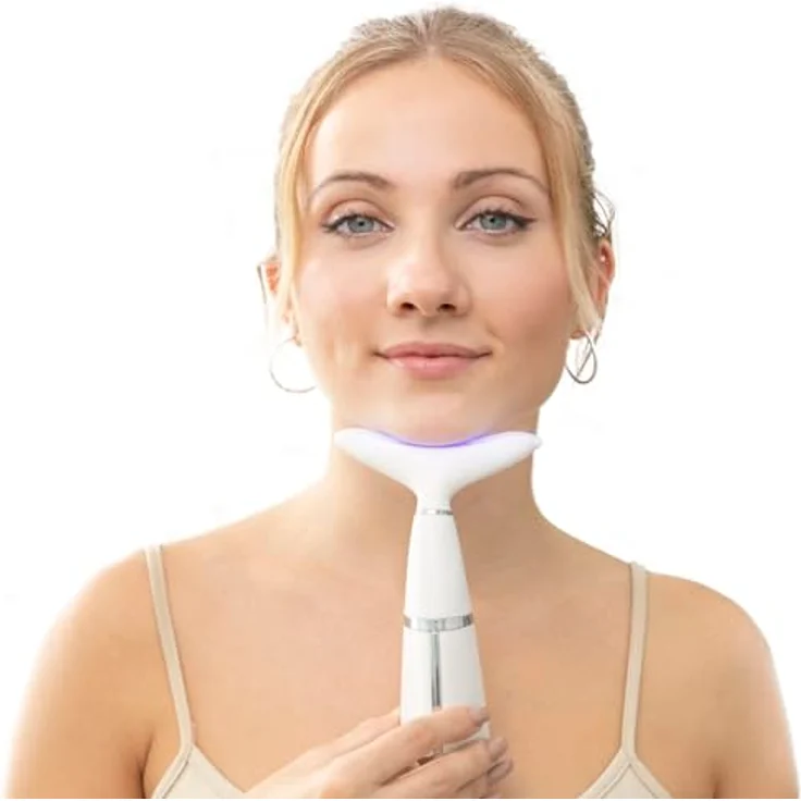 InnovaGoods® Kinred Doppelkinnreduzierer mit Fototherapie, Thermotherapie und Vibration, Weiß – Bild 3