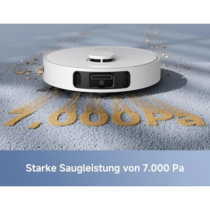 dreame Mova E30 Ultra Roboterstaubsauger und -wischer, 7.000Pa Saugleistung, 10,5 mm Wischeranhebung, Ultraschall-Teppicherkennung – Bild 2