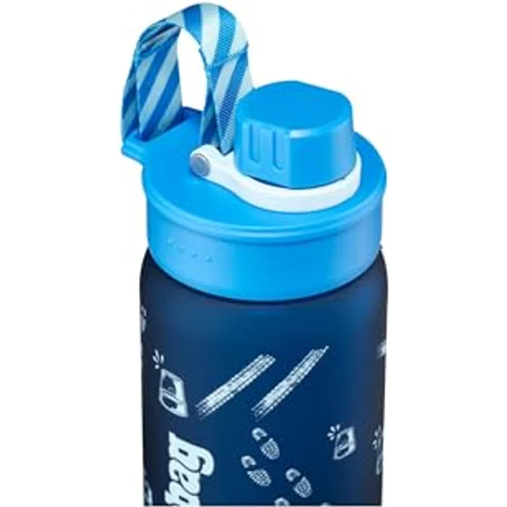 ergobag Trinkflasche, BPA-frei, 0,5 Liter, leicht zu öffnen und zu reinigen – Bild 3