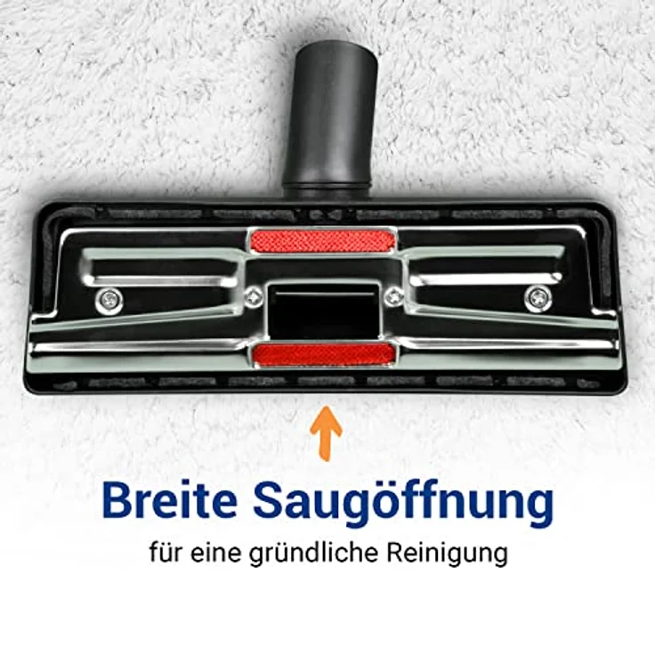 VIOKS Staubsaugerdüse Bodendüse Kombidüse Teppich Bürste Ø 35mm Ersatz für Staubsauger kompatibel mit Bosch Siemens für Teppich- und Hartfußböden – Bild 3