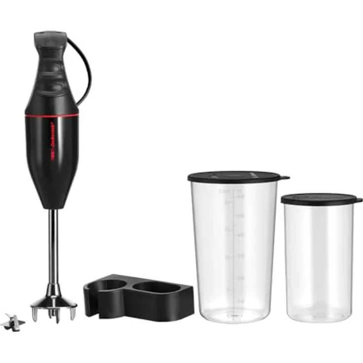 ESGE Zauberstab Stabmixer ESGE-Zauberstab 901295 M 100, Schwarz, mit leistungsfähigem AC-Motor und Soft-Membranschaltung – Bild 2