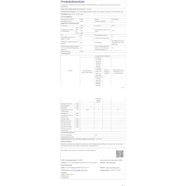 Exquisit KS16-V-H-010C, Kühlschrank ohne Gefrierfach, 133 l, LED-Beleuchtung, 3 Glasablagen, manuelle Temperaturregelung, wechselbarer Türanschlag, weiß – Bild 10