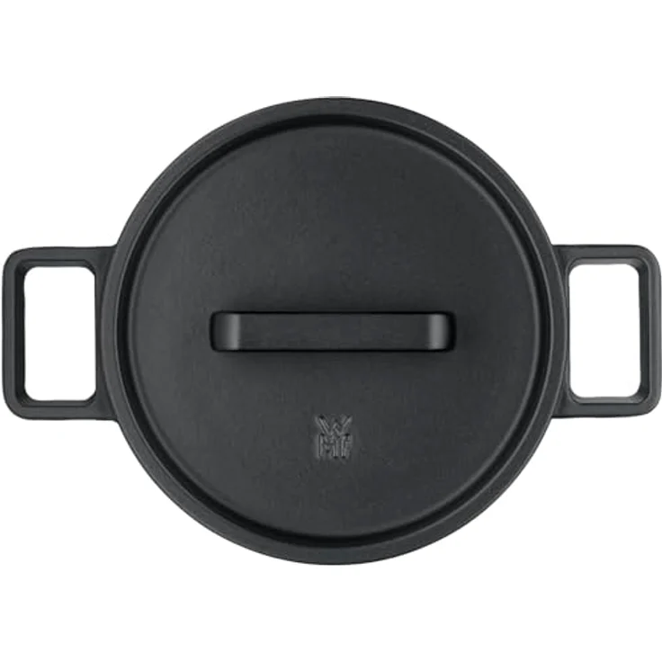 WMF Bräter Flavour, Ø 22 cm, Gusseisen, 4,3 Liter, schwarz, mit Deckel und Kondensationsnoppen – Bild 4
