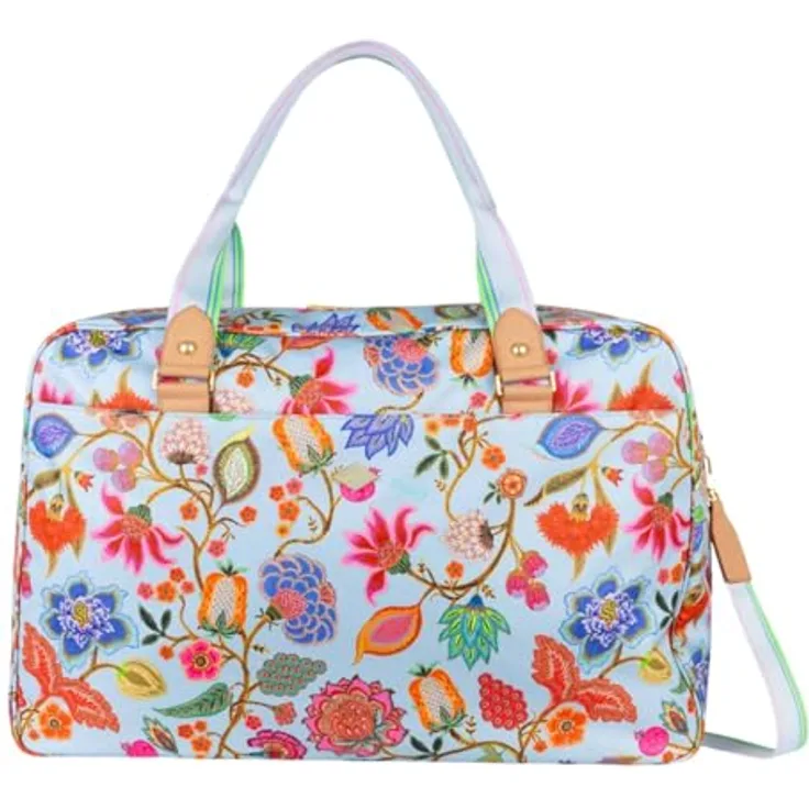 Oilily Sassy Sits Weekender Reisetasche, 55 cm, mehrfarbig, Surf Spray, 100% Polyester