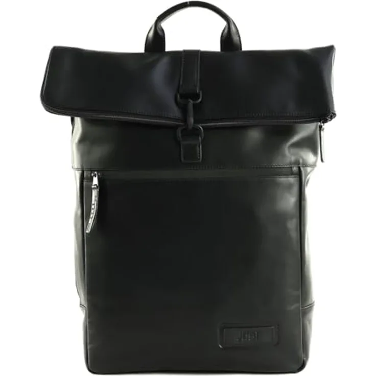 Jost Aarhus Daypack, 44 cm Leder Rucksack mit Laptopfach, schwarz