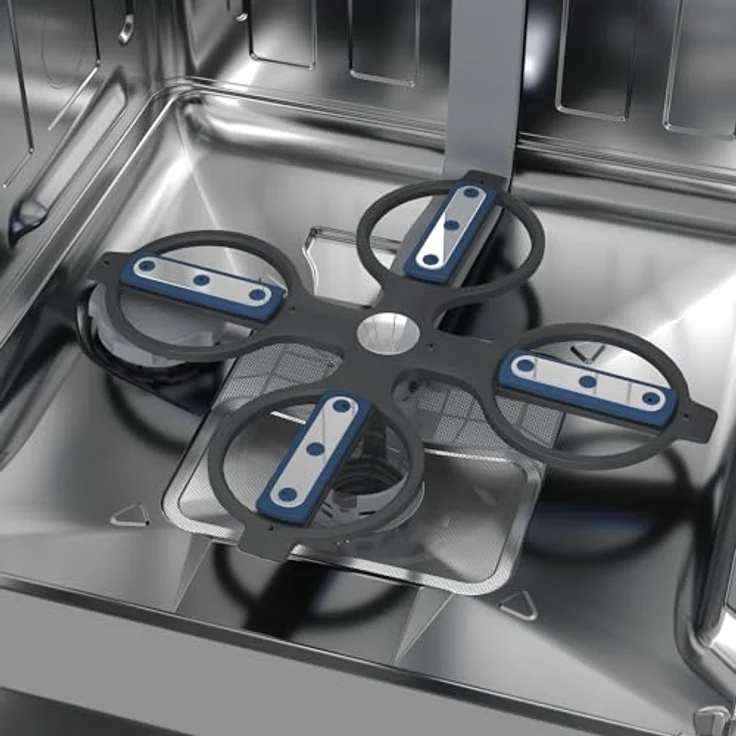 Beko BDDN36561XP Geschirrspüler, 15 Maßgedecke, HomeWhiz App, Edelstahl, 41 dBA, flexible Korbsystem, 11 Programme – Bild 7