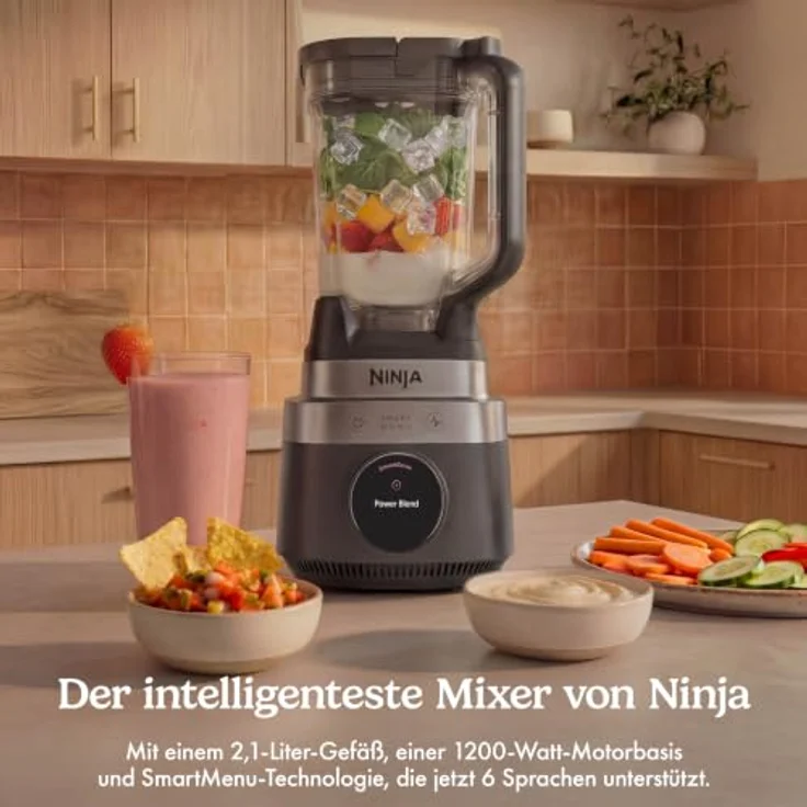 Ninja CrushBOSS intelligenter Mixer – Onyx in Onyx | LB201EUBK | von SharkNinja – Bild 2